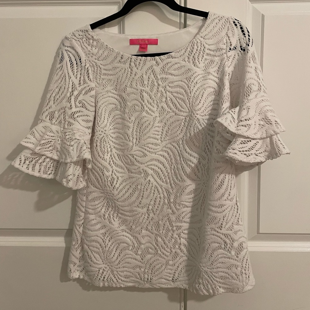 Lilly Pulitzer Crochet Top